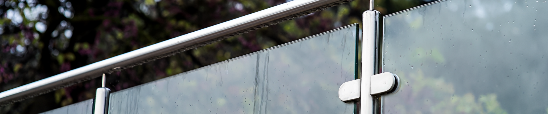 Garde-corps alu verre/plexiglass